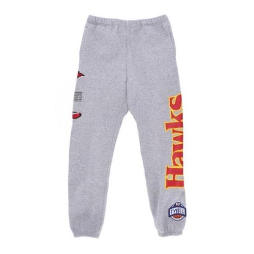 NBA Team Origins Fleece Pant Mitchell & Ness , Gray , Heren