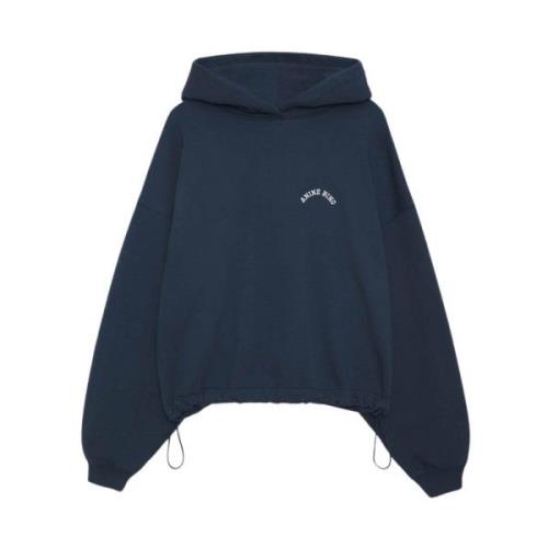 Navy Lucy Hoodie Anine Bing , Blue , Dames