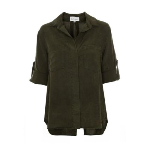 Blouse met split achterkant Bella Dahl , Green , Dames