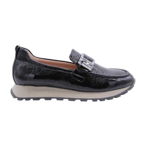 Marabel Loafer - Stijlvol en Comfortabel Hispanitas , Black , Dames