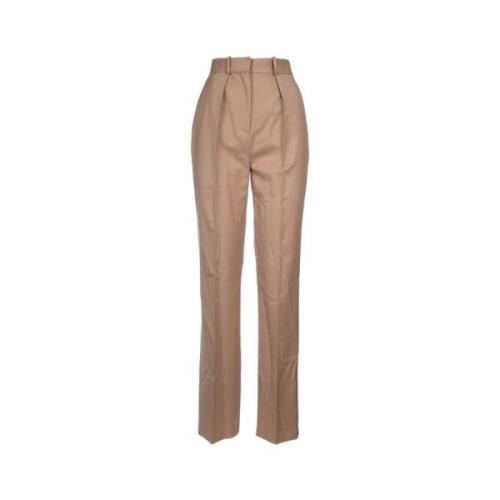 Stijlvolle Broek voor Vrouwen Elisabetta Franchi , Brown , Dames