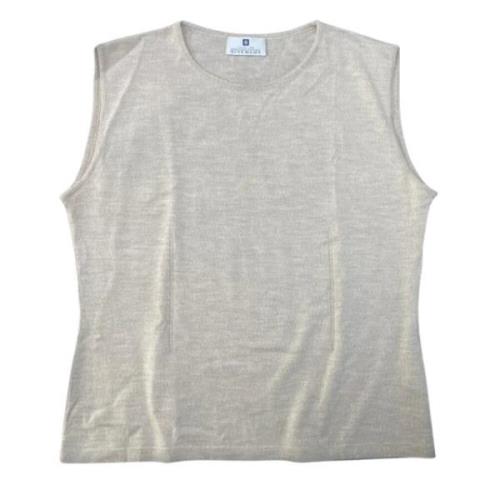 Pre-owned Wool tops Givenchy Pre-owned , Beige , Dames