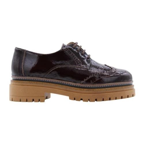 Stijlvolle Veterschoen Olaf Ctwlk. , Brown , Dames