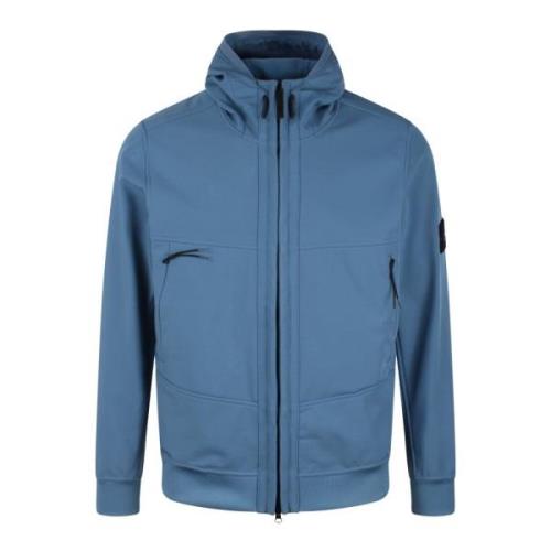 Winddichte Hoodie met Soft Shell Technologie Stone Island , Blue , Her...