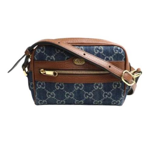 Pre-owned Denim gucci-bags Gucci Vintage , Blue , Dames