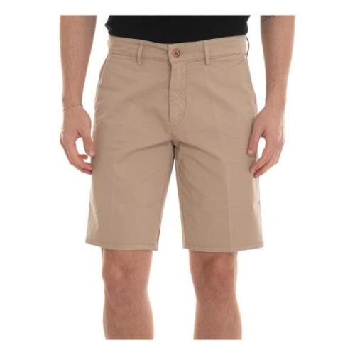 Katoenen Bermuda Shorts Harmont & Blaine , Beige , Heren