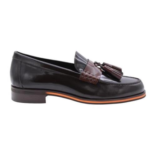 Cara Mocassin Schoenen Pertini , Black , Dames