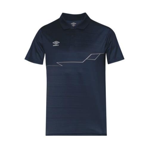 Performance Polo Shirt Umbro , Blue , Heren