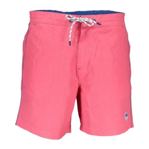 Heren Zwemboxers Roze North Sails , Pink , Heren