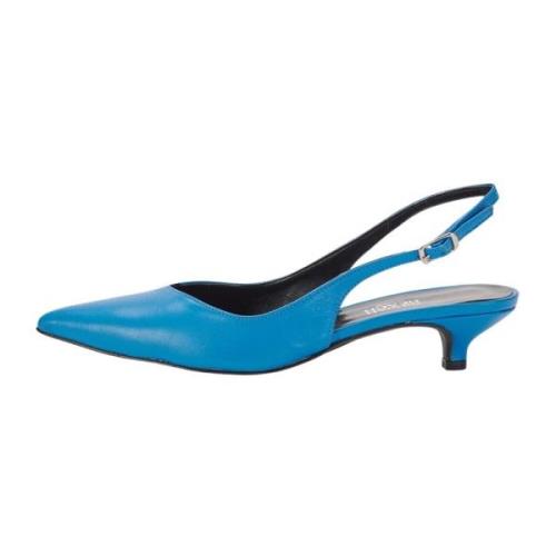 Puntige slingback hakken Silvian Heach , Blue , Dames