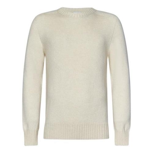 Crème Cashmere Crew Neck Sweater Malo , Beige , Heren