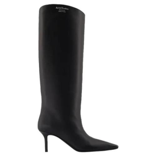 Leather boots Acne Studios , Black , Dames