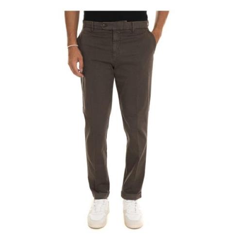 Rolzoom Chino Broek Berwich , Brown , Heren