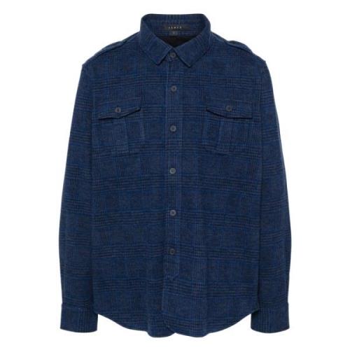 Stijlvolle Casual Overhemden voor Mannen Sease , Blue , Heren