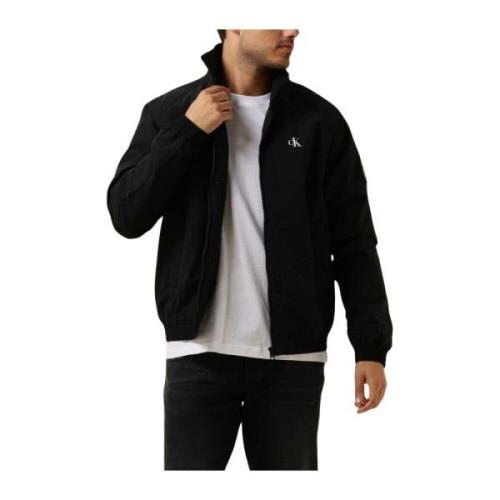 Gevoerde Harrington Jas Calvin Klein , Black , Heren