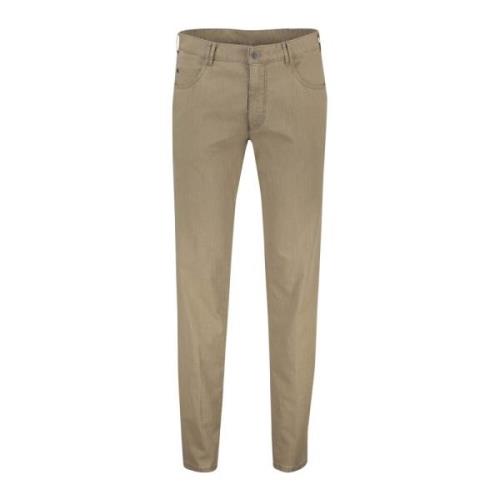 Beige Winter Jeans 5-Pocket Fit Meyer , Brown , Heren