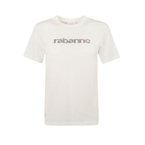 T-Shirts Paco Rabanne , White , Dames