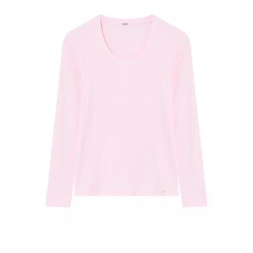 Camille Lange Mouw T-shirt Lichtpaars Gustav , Pink , Dames