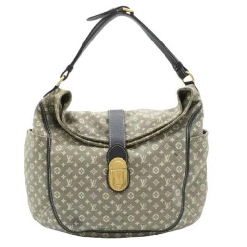 Pre-owned Canvas louis-vuitton-bags Louis Vuitton Vintage , Gray , Dam...