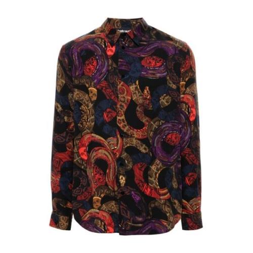 Multicolor Shirts voor Mannen Aw24 Just Cavalli , Multicolor , Heren