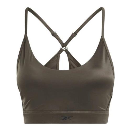 Strappy Bra - Ho Reebok , Beige , Dames