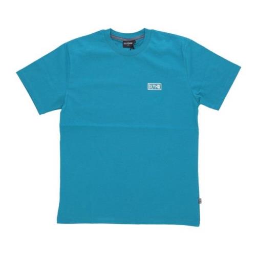 Heren Logo Back Tee Petrol Dolly Noire , Blue , Heren