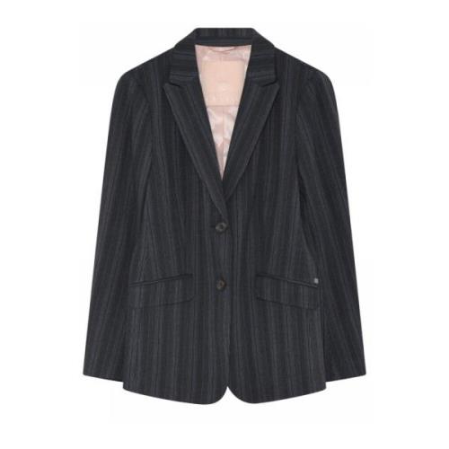 Klassieke Blazer Stacie Midnight Gustav , Black , Dames