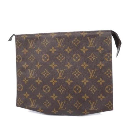 Pre-owned Canvas louis-vuitton-bags Louis Vuitton Vintage , Brown , Da...