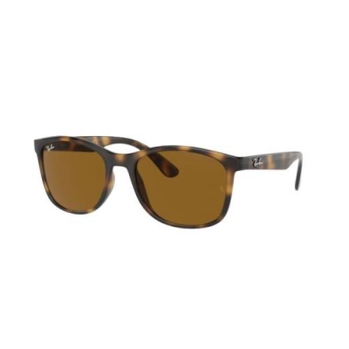 Rb4374 Zonnebril Ray-Ban , Brown , Heren