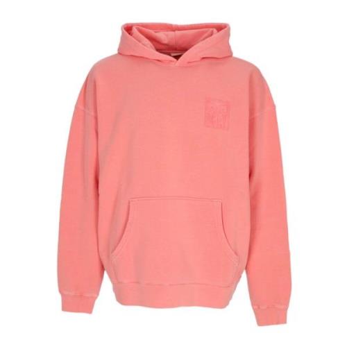 Iconische Pigment Eyes Lichtgewicht Hoodie Obey , Pink , Heren