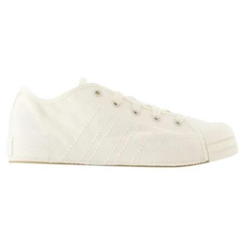 Leather sneakers Y-3 , White , Dames