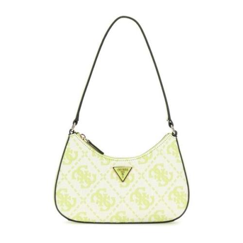 Stijlvolle Schoudertas met Logo Guess , Green , Dames