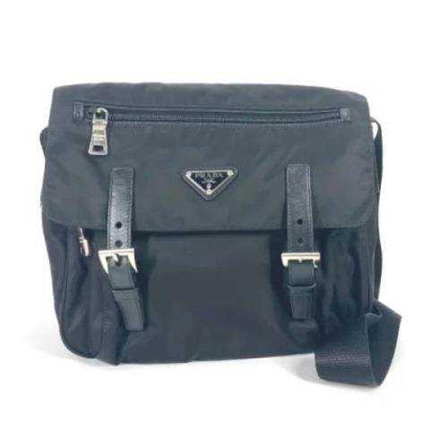 Pre-owned Fabric prada-bags Prada Vintage , Black , Dames