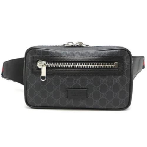 Pre-owned Canvas gucci-bags Gucci Vintage , Black , Dames