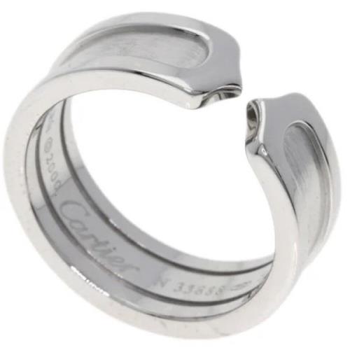 Pre-owned White Gold rings Cartier Vintage , Gray , Dames