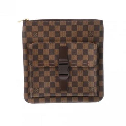 Pre-owned Fabric shoulder-bags Louis Vuitton Vintage , Brown , Dames