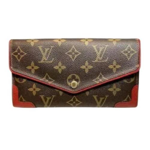 Pre-owned Canvas wallets Louis Vuitton Vintage , Brown , Dames