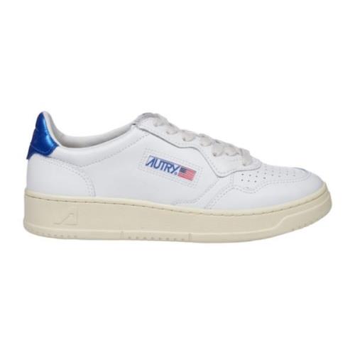 Witte Sneakers met Logo Detail Autry , White , Dames