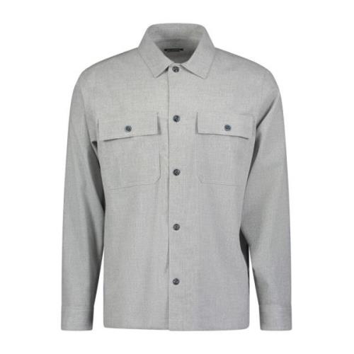 Regular Fit Overshirt in Grijs ROY Robson , Gray , Heren