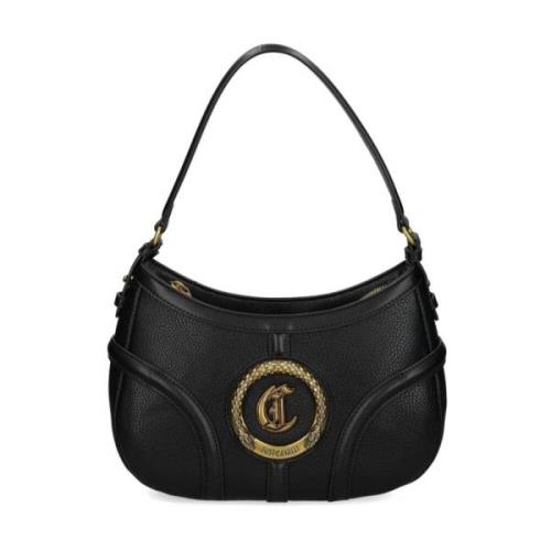 Zwarte Schoudertas voor Vrouwen Just Cavalli , Black , Dames