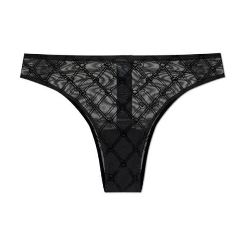 Transparante slipjes Emporio Armani , Black , Dames