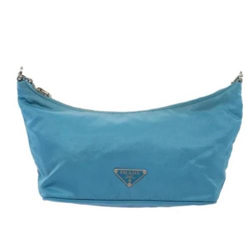 Pre-owned Fabric prada-bags Prada Vintage , Blue , Dames