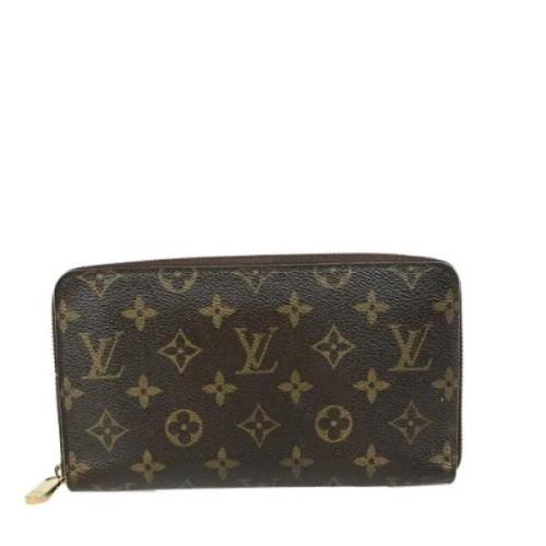 Pre-owned Leather wallets Louis Vuitton Vintage , Brown , Dames