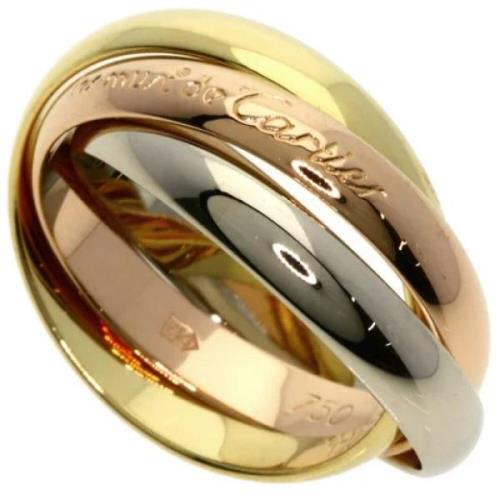 Pre-owned Yellow Gold rings Cartier Vintage , Yellow , Dames