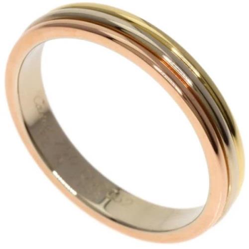 Pre-owned Rose Gold rings Cartier Vintage , Yellow , Unisex