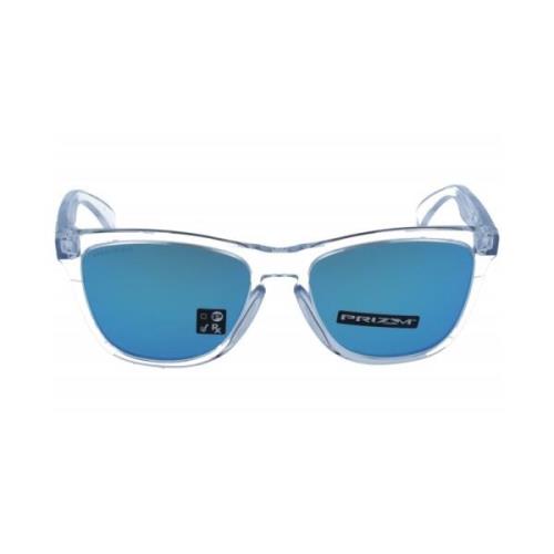 Frogskins Zonnebril met Spiegelglazen Oakley , Gray , Unisex