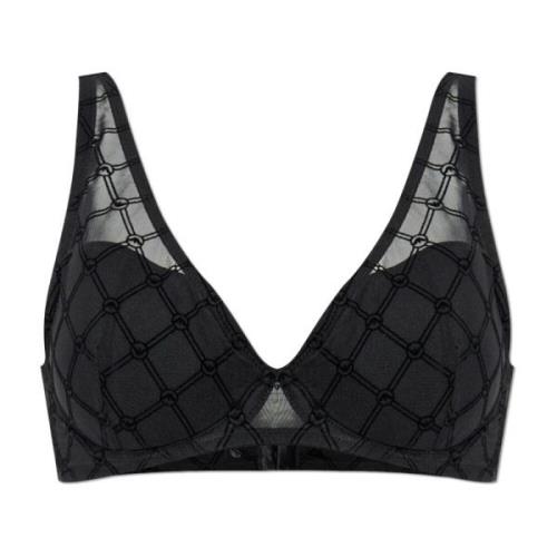 BH met logo Emporio Armani , Black , Dames