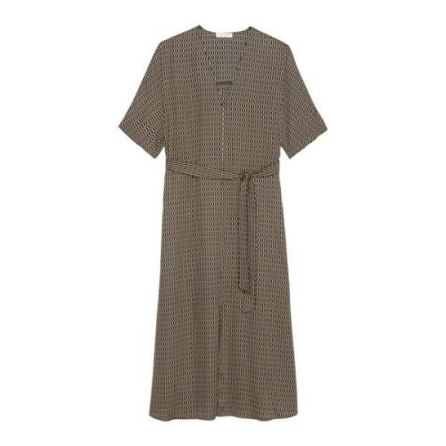 Midi jurk gevormd Marc O'Polo , Brown , Dames