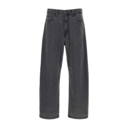 Donkere Denim Landon Jeans Carhartt Wip , Gray , Heren