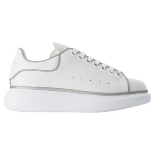 Leather sneakers Alexander McQueen , White , Dames